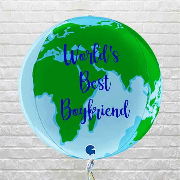 World's Best Boyfriend Globe